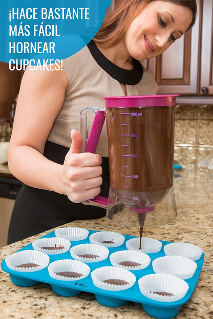 CrepEasy™ – Jarra Dispensadora de Masa